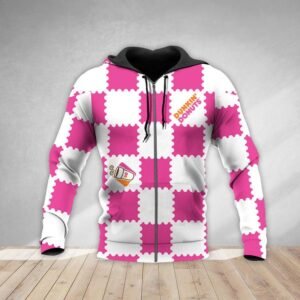 Gorgeous Gingham Dunkin' Donuts Hoodie & Zip Hoodie