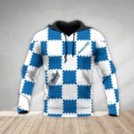 Gorgeous Gingham Natural Ice Hoodie & Zip Hoodie