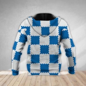 Gorgeous Gingham Natural Light Hoodie & Zip Hoodie
