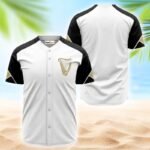 Guinness White And Black Jersey Shirt