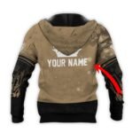 Personalized Guinness Deer Skull With Mushrooms Hoodie & Zip Hoodie