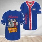 Hamm's Halloween Freddy Krueger Baseball Jersey