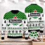 Heineken Christmas Snow Ugly Sweater