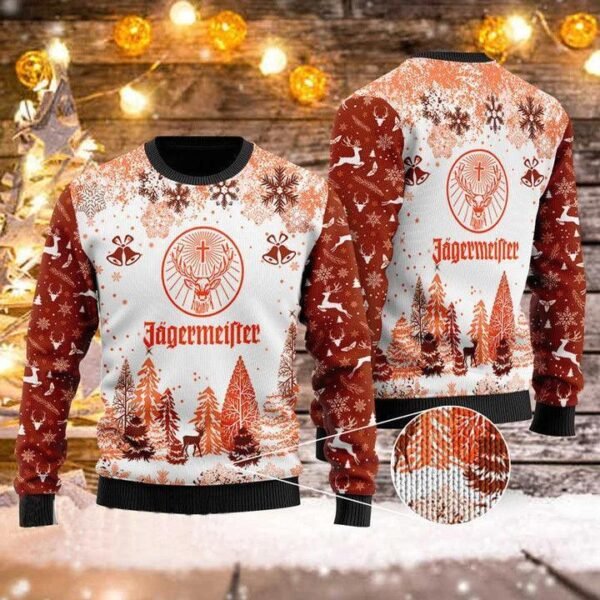Jagermeister Ugly Christmas Sweater