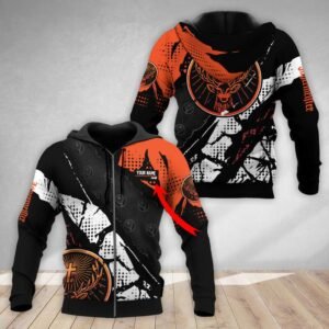 Personalized Halftone Jagermeister Hoodie & Zip Hoodie