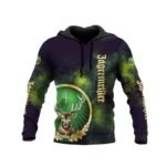 Jagermeister Colorful Smoke Hoodie & Zip Hoodie