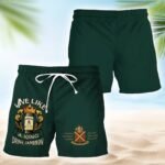 Jameson Green Black Basic Swim Trunks