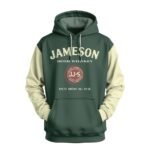 Jameson Irish Whiskey Taste About All Else Pine Green Hoodie