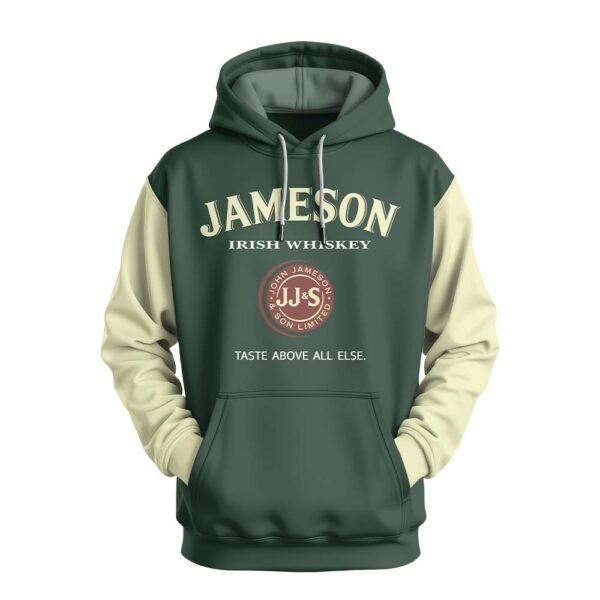 Jameson Irish Whiskey Taste About All Else Pine Green Hoodie