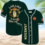 Jameson Live Like A King Baseball Jersey