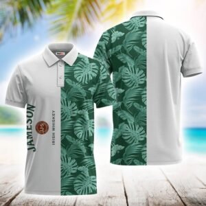 Jameson Swiss Cheese Leaf Polo Shirt