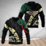 Personalized Halftone Jameson Whiskey Hoodie & Zip Hoodie
