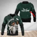 Personalized Jameson Deer Skull With Mushrooms Hoodie & Zip Hoodie