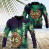 Jameson Whiskey Colorful Smoke Hoodie & Zip Hoodie