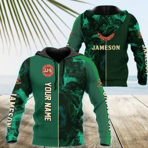 Personalized Jameson Galaxy Mosaic Hoodie & Zip Hoodie