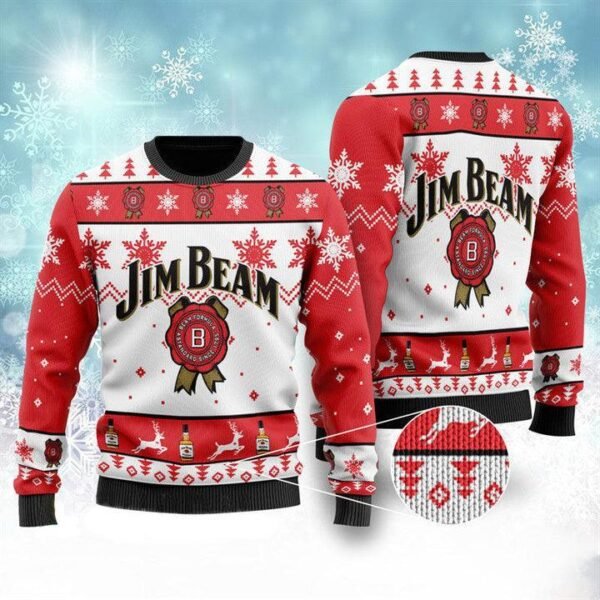 Jim Beam Christmas Sweater