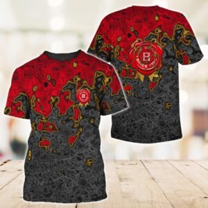 Holographic Colorful Jim Beam T-Shirt