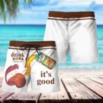 Let's Drink Kona Brewing Swim Trunks