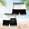 Kraken Rum Black And White Basic Swim Trunks