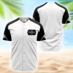 Kraken Rum White And Black Jersey Shirt