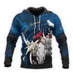 Personalized Michelob ULTRA Deer Skull With Mushrooms Hoodie & Zip Hoodie