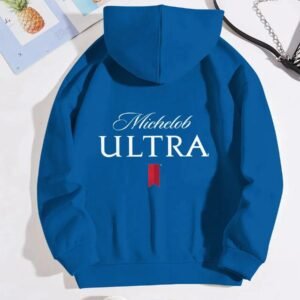 Michelob Ultra Basic Blue Hoodie