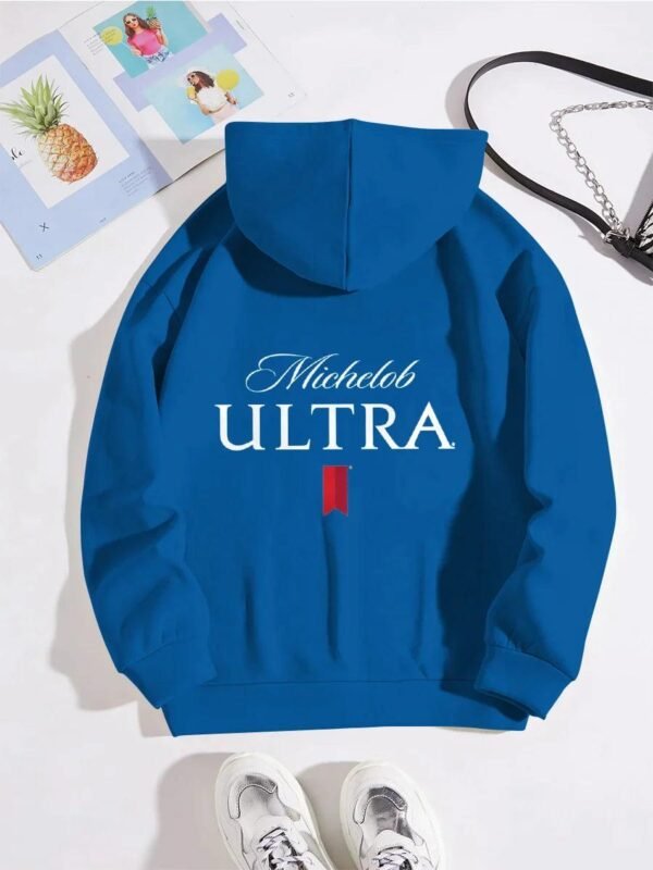 Michelob Ultra Basic Blue Hoodie