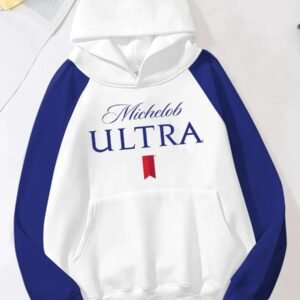 Michelob Ultra Basic White Hat Hoodie