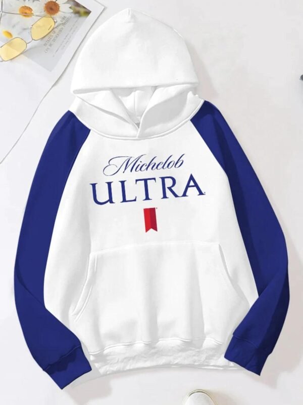 Michelob Ultra Basic White Hat Hoodie
