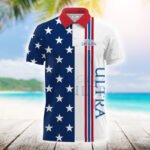 Michelob Ultra Fourth Of July Polo Shirt
