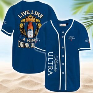 Michelob Ultra Live Like A King Baseball Jersey