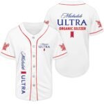 Michelob Ultra White Baseball Jersey