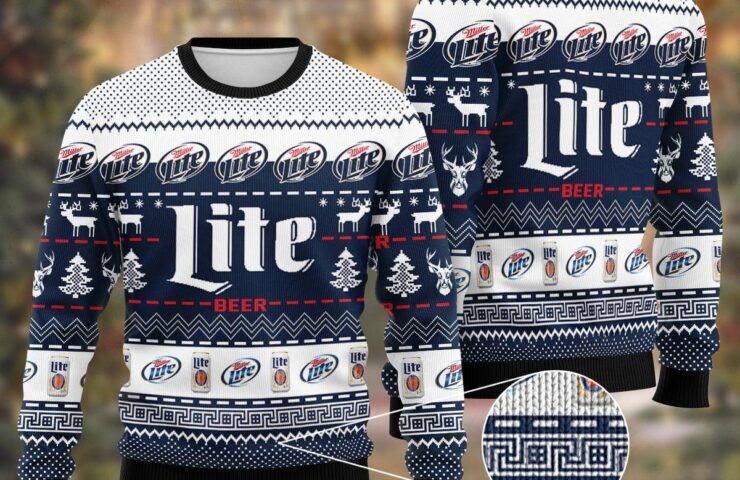 Creative Ways to Gift Miller Lite Christmas Sweaters - Flexiquor.com