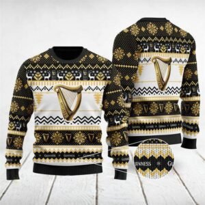 Modern Guinness Christmas Sweater