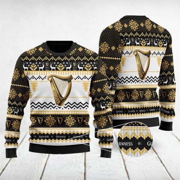 Modern Guinness Christmas Sweater