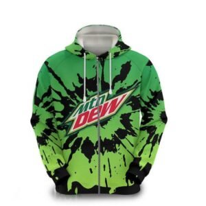 Mountain Dew Hoodie & Zip Hoodie - Santa Joker