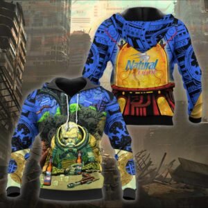 The Old Man Of Fear Agent Drink Natural Light Hoodie & Zip Hoodie