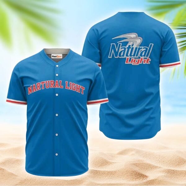 Natural Light Blue Basic Jersey Shirt