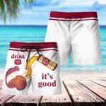 Drink Olde English Swim Trunks