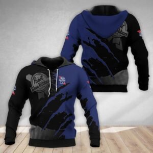 Blue Splash Pabst Blue Ribbon Hoodie & Zip Hoodie