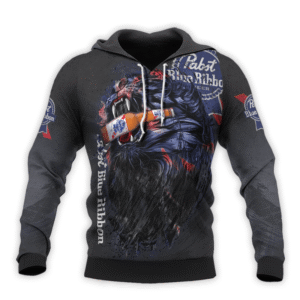 The Roaring Lion Pabst Blue Ribbon Hoodie & Zip Hoodie