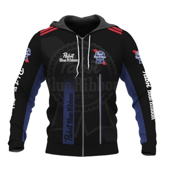 Pabst Blue Ribbon Layout Sport Hoodie & Zip Hoodie