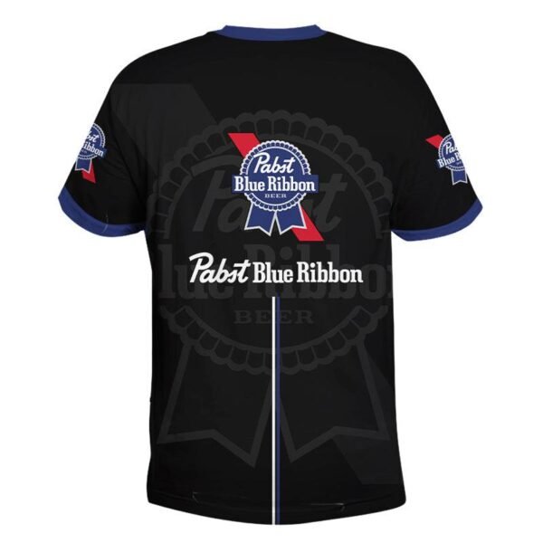 Pabst Blue Ribbon Three Stripes T-Shirt