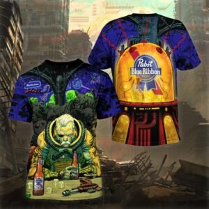The Old Man Of Fear Agent Drink Pabst Blue Ribbon T-Shirt