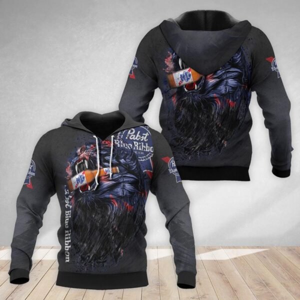The Roaring Lion Pabst Blue Ribbon Hoodie & Zip Hoodie