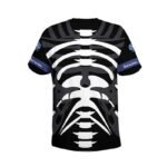 Pabst Blue Ribbon skeleton T-Shirt