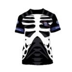 Pabst Blue Ribbon skeleton T-Shirt