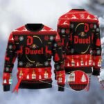 Personalized Black Duvel Beer Ugly Sweater