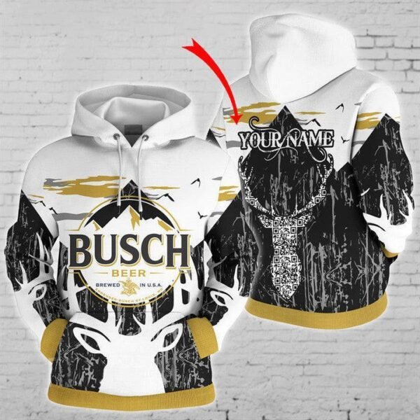 Personalized Busch Beer Hoodie