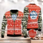 Personalized Busch Latte Camo Xmas Sweater